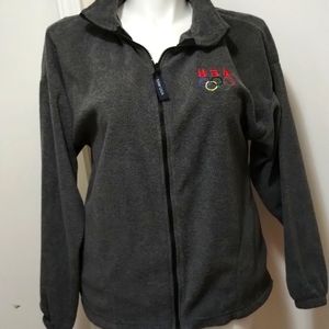 Fleece zippered jacket